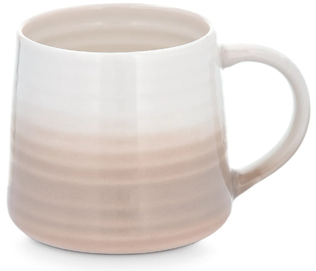 Hrnček s béžovým ombre efektom Fern 350 ml – porcelánový hrnček