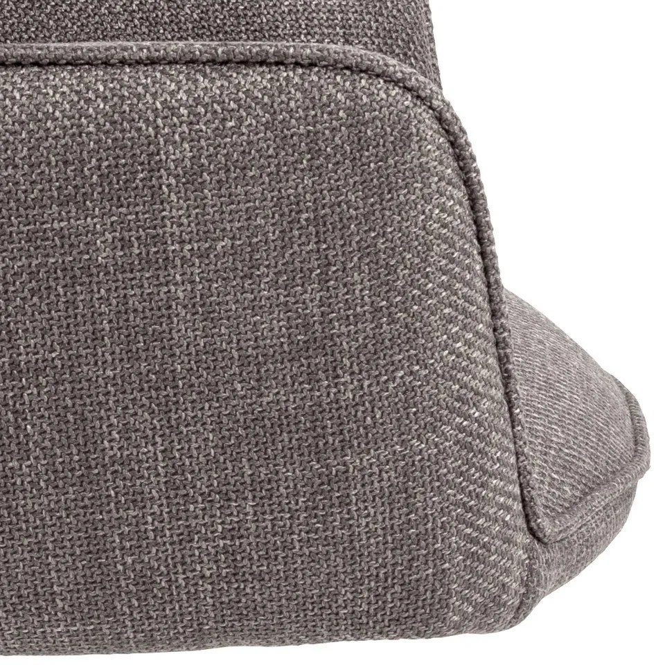 Svetlosivé čalúnené jedálenské kreslá v súprave s podrúčkami 2 ks Glenda – Actona