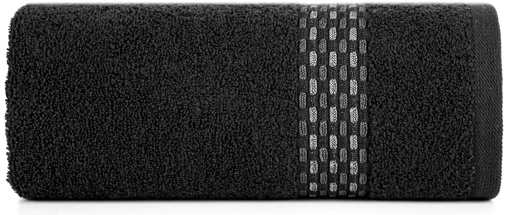 FROTÉ UTERÁK RIVA 70X140 CM ČIERNA