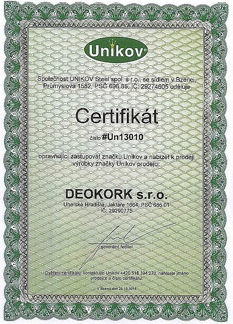 DEOKORK Kovový stôl 105 x 105 cm