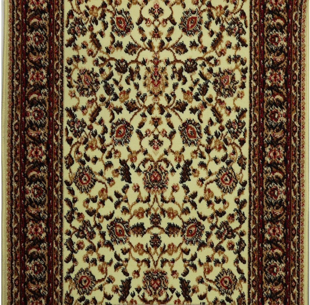 AKCIA: 150x120 cm Behúň na mieru Samira New 12003-023 cream - obšitý zo všetkých strán, béžová, chodba / predsieň, Weltom