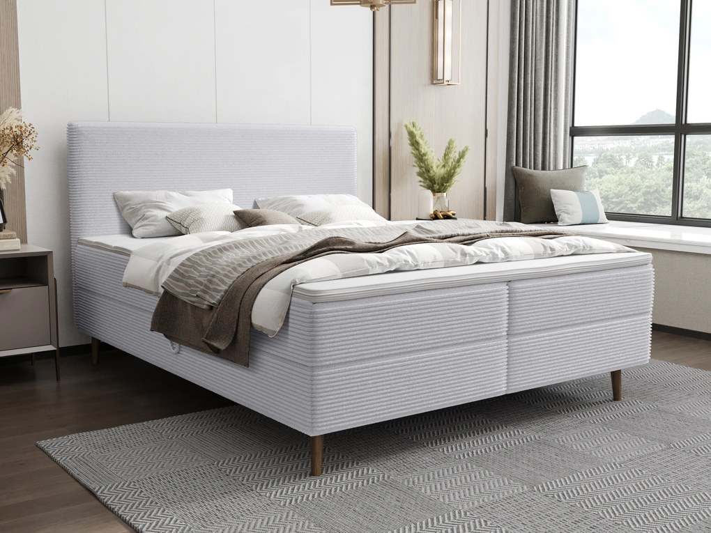 Jednolôžková posteľ 120 cm Napoli Bonell (sivá) (s roštom, s úl. priestorom). Akcia -20%. Vlastná spoľahlivá doprava až k Vám domov. 1082439