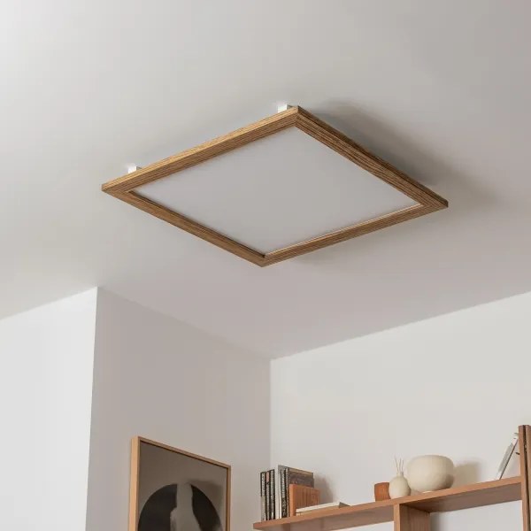 Eglo - LED prisadený panel SALOBRENA LED/31W/230V hnedý