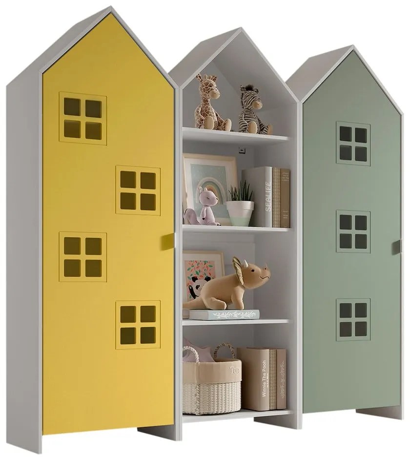 Otvorená detská šatníková skriňa 173x171,5 cm CASAMI BRUGES – Vipack