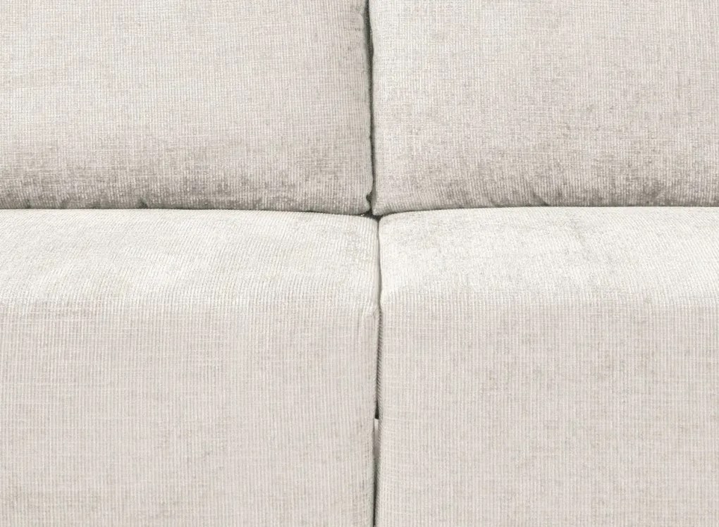 Rozkladacia pohovka Anafi, svetlo - krémová látka