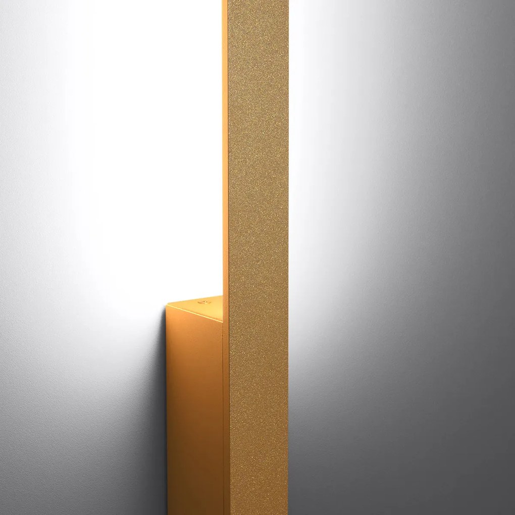 Nástenné LED svietidlo Lahti m, 1x LED 15w, 4000k, g