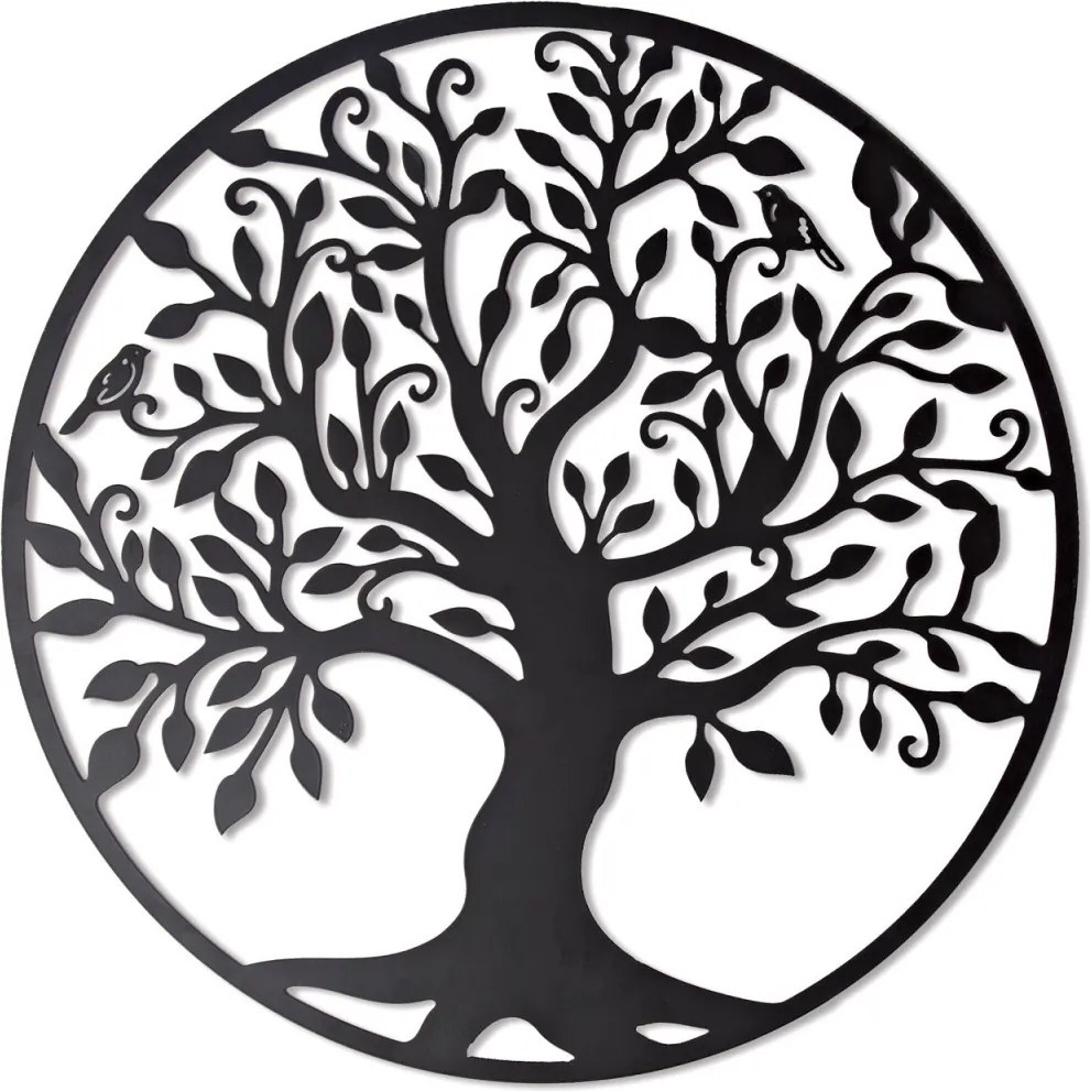 Kovový strom života Ø 45 cm