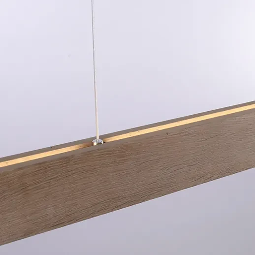 Závesné svietidlo hnedé 121 cm vrátane LED s diaľkovým ovládaním - Ajdin