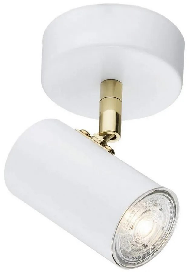 Argon 4209 - Stropné bodové svietidlo LAGOS 1xGU10/5W/230V biela/zlatá