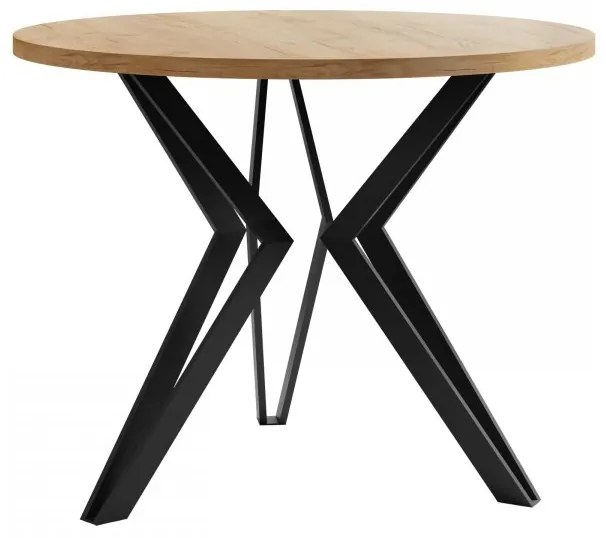 Konferenčný stolík STK M13, Farby: dub artisan / čierny