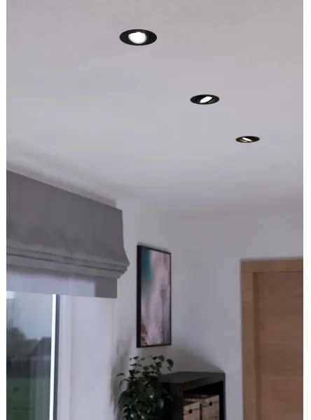 Eglo 900747 - SADA 3x LED Stmievateľné podhľadové svietidlo SALICETO LED/6W/230V