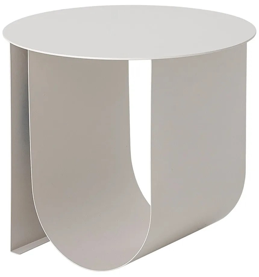 Kovový okrúhly odkladací stolík ø 43 cm Cher – Bloomingville