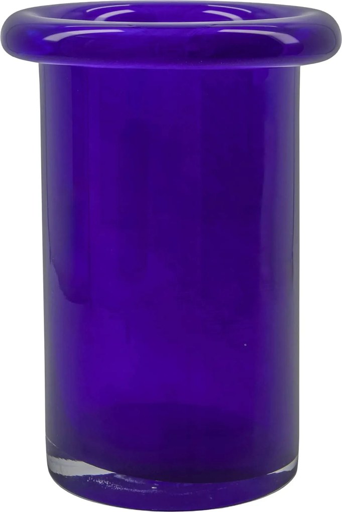 House Doctor Sklenená váza Buck Blue