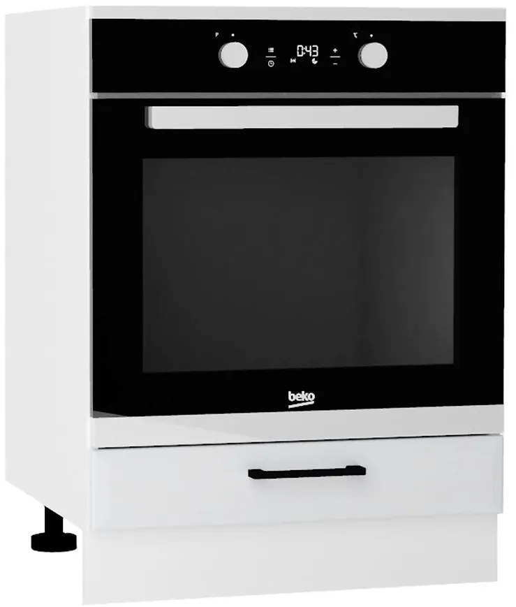 Skrinka do kuchyne Irma Dk60 Biely hrášok Mat