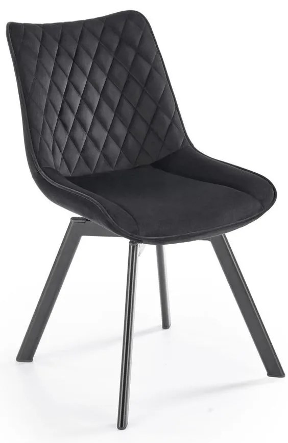 Jedálenská stolička OMBRA 1 ks čierna