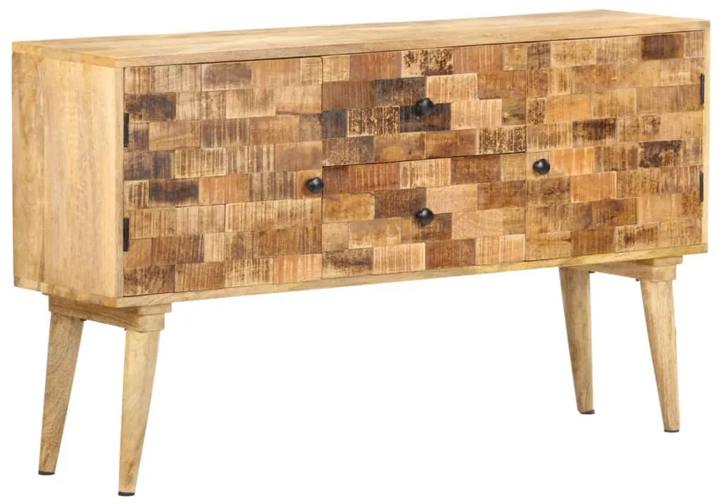 vidaXL Komoda 120x30x70 cm masívne mangovníkové drevo