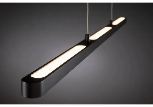 Paulmann 79693 - LED/42W Stmievateľný luster na lanku LENTO 230V čierna