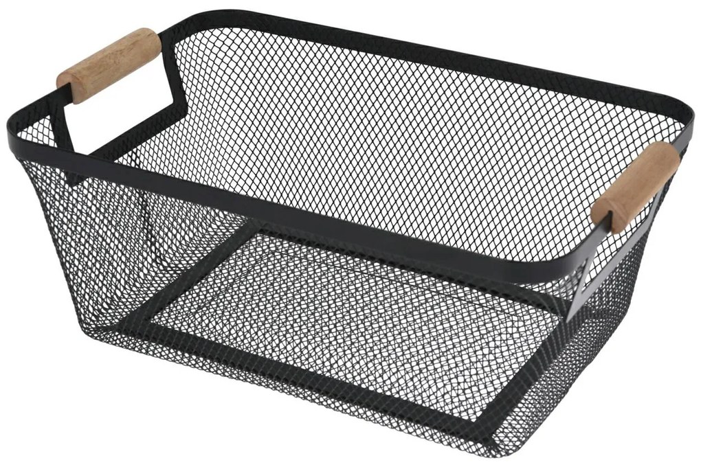 Kovový košík na ovocie Allison, 30,5x21,5x14 cm