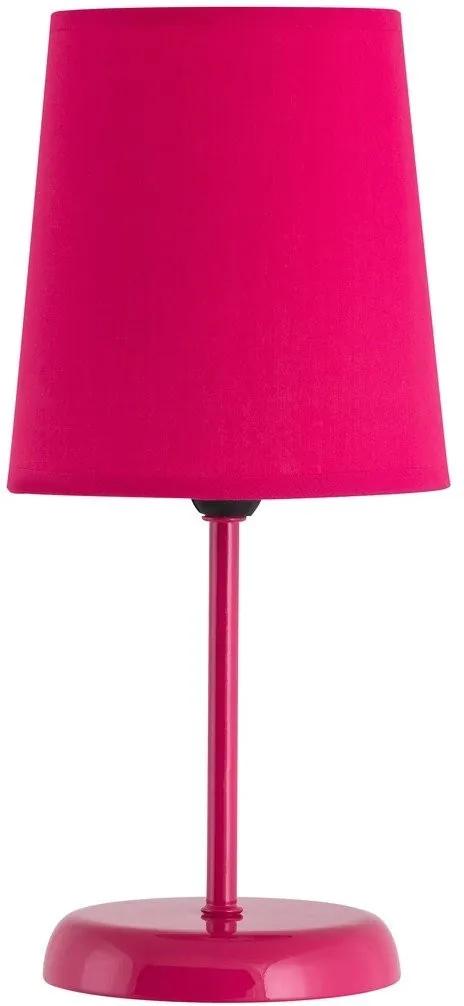 RABALUX 4508 Glenda textilné lampička E14 1x40W ružová