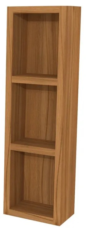 Mereo, Mereo Aira, kúpeľňová skrinka 20 cm, horná, policová, Multidecor, Orech Dijon prírodný, MER-CN796SODP1