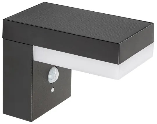 Rabalux 77009 - LED Solárne svietidlo so senzorom ZREBAR LED/6W/3,7V IP44
