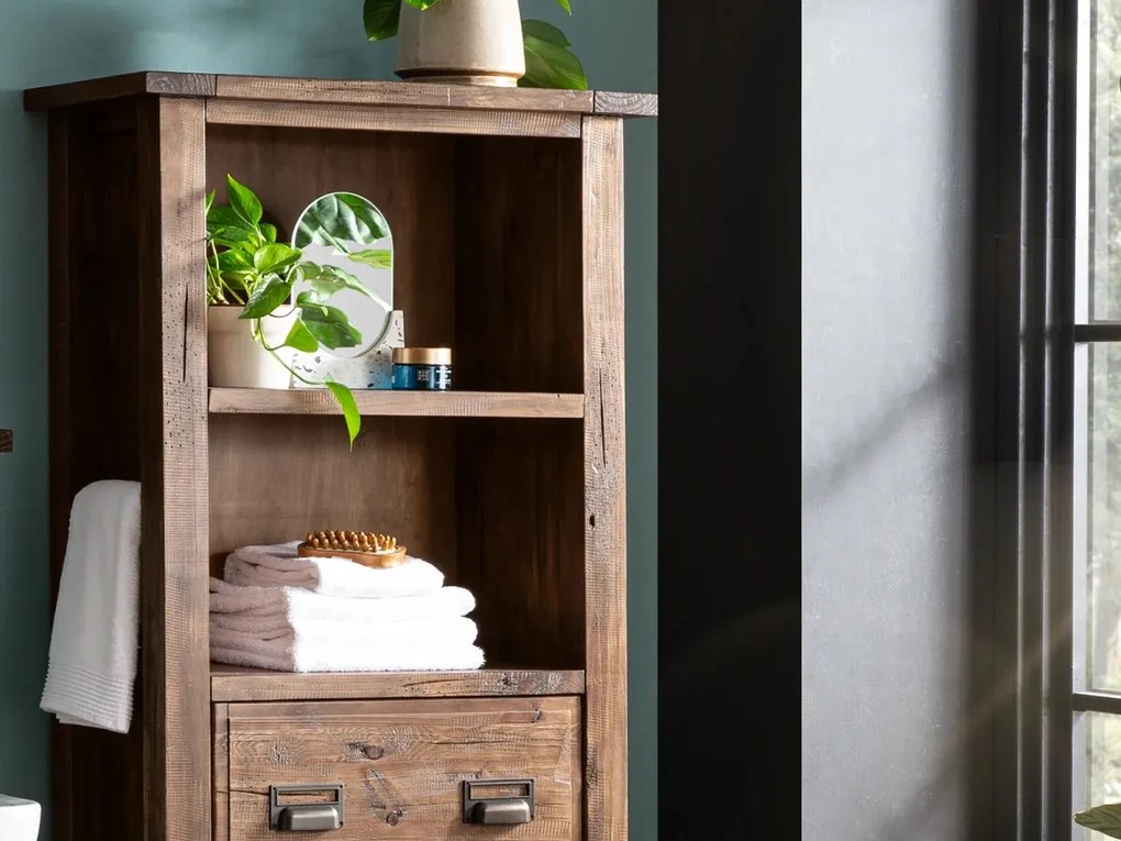 furniture-nabytek.cz - Vysoká skříň Cancun do koupelny