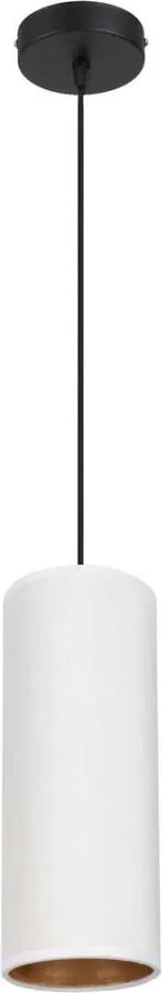 Luster na lanku AVALO 1xE27/60W/230V biela/medená