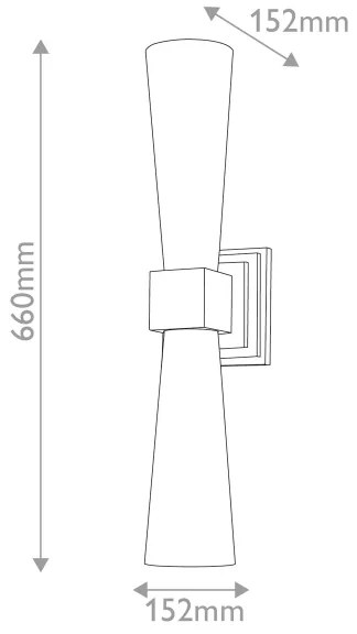 Elstead KRISTY-2WB-DG-OPAL-LED Kúpeľňové svietidlo KRISTY 2xG9/4W/230V IP44 medené