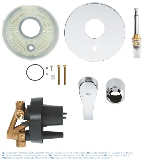 GROHE 33305002 - Vaňová batéria DN 15 lesklý chróm