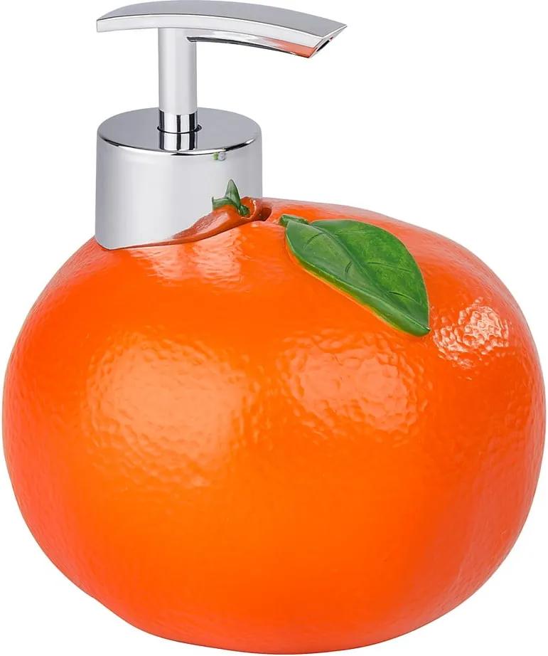 Dávkovač na čistiaci prostriedok Wenko Orange, 295 ml