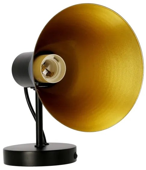 Nástenné svietidlo MORE 1xE27/40W/230V čierna