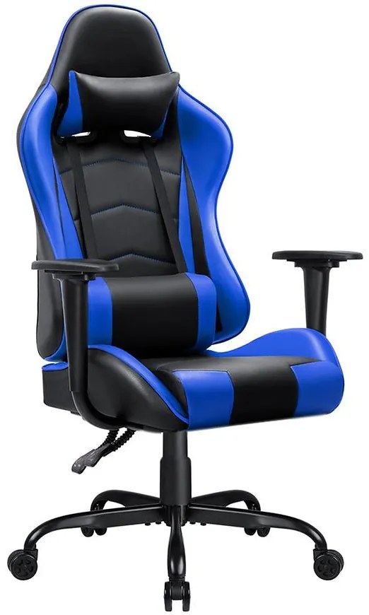 Kreslo pre Hráča Orion čierna/modrá