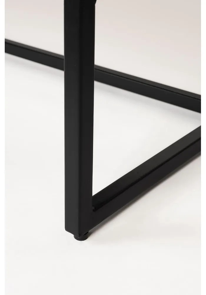 Hnedá nízka komoda z tíkového dreva 135x82 cm Webster – White Label