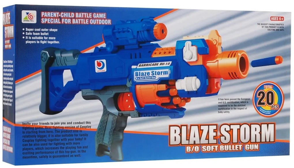 RAMIZ : BLAZE STRM PISTOL MODRA