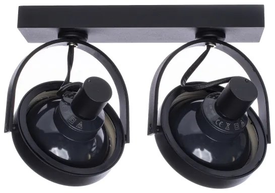 Bodové svietidlo LUGAR 2xAR111 - GU10/25W/230V