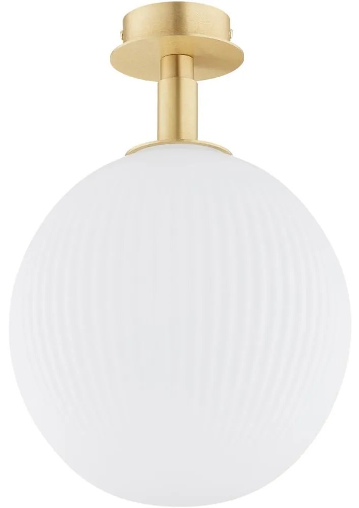 Argon 8505 - Stropné svietidlo PALOMA 1xE27/15W/230V zlatá/biela AR8505