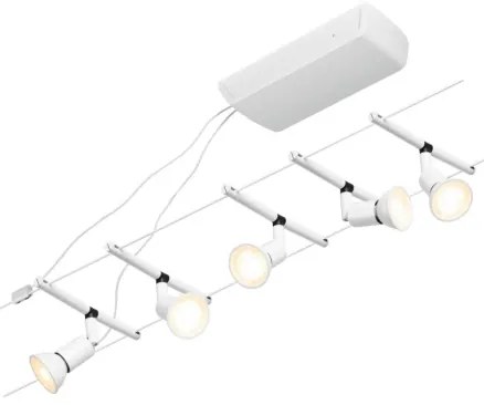 Paulmann 94458 - SADA 5xGU5,3/10W Bodové svietidlo SALT 230V biela