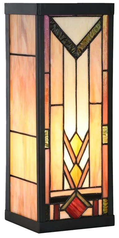 Nástenná Tiffany lampa PRISM ACRUX 40*16