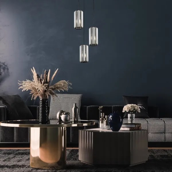 Rabalux 72255 - Luster na lanku VENESS 3xE27/40W/230V