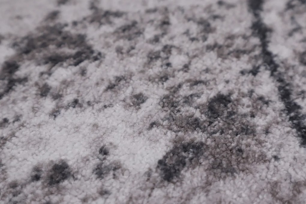 Behúň na mieru Marble 19 šedý, šíre 67 cm, šedá, chodba / predsieň, Spoltex