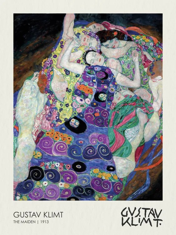 Obrazová reprodukcia The Maiden (1913), Gustav Klimt