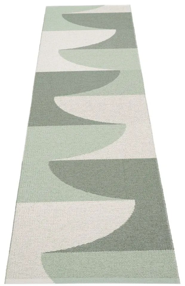 Zelený vnútorný a vonkajší behúň 70x270 cm Hill Army Misty Mint – Pappelina