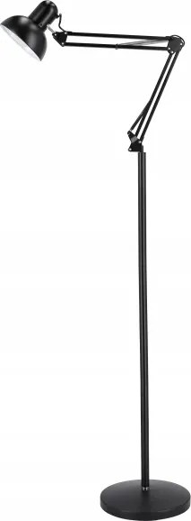 Stojacia lampa 1xE27/40W/230V čierna
