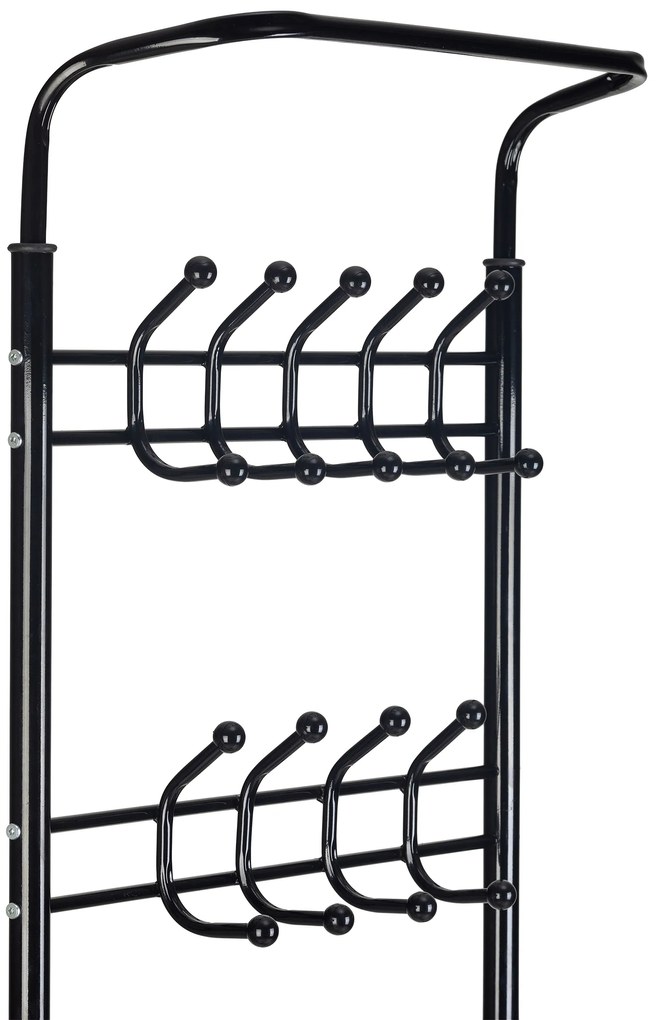 Wellhox Vešiak na oblečenie + skrinka, polica, polica na topánky