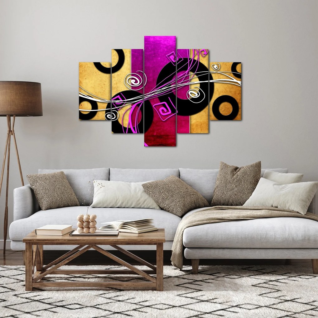 Obraz abstrakcie (150x105 cm)