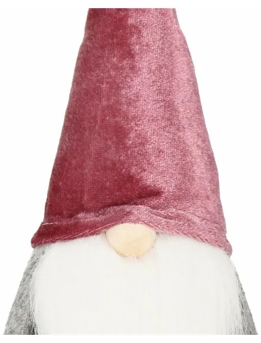 SPRINGOS Škriatok GNOM s vínovou čiapkou 27 cm