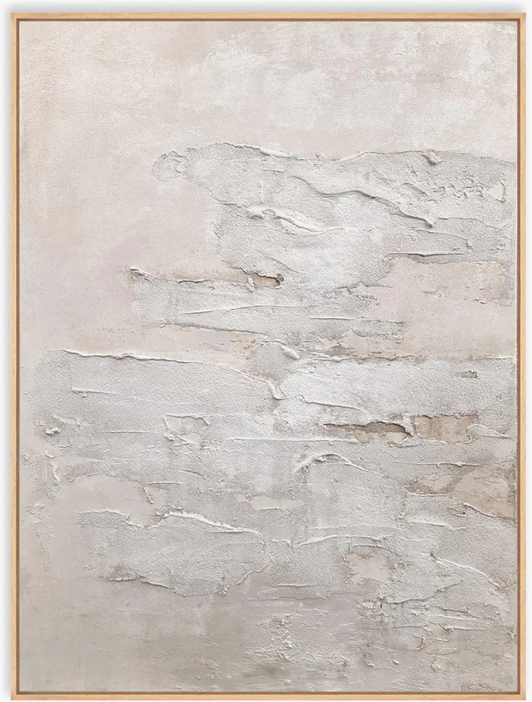 Ručne maľovaná nástenná dekorácia v ráme Sand Wall