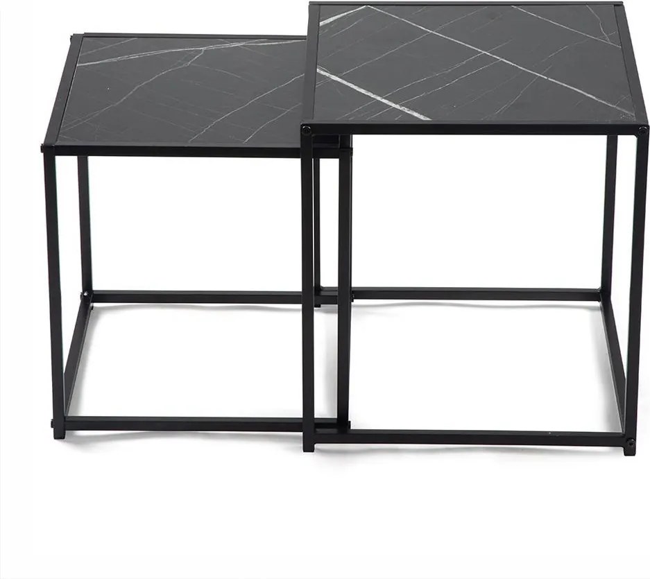 Set 2ks odkladacích stolíkov AVENBERG MARBELLA