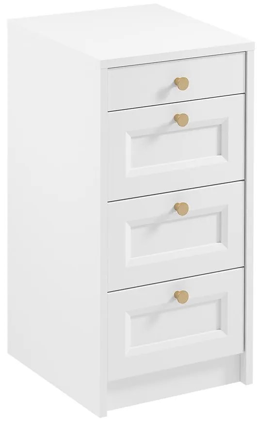 Komoda Rel K4sw biela