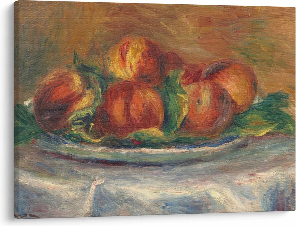 Obraz - Auguste Renoir, Peaches on a Plate, reprodukcia (70x50 cm)